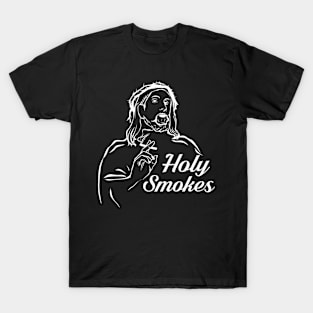 Holy smokes Shirt I Jesus religion bible church T-Shirt